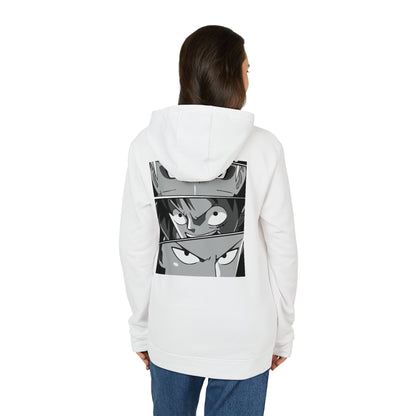 Anime Eyes Hoodie Intense Green-Eyed Manga Character Pullover