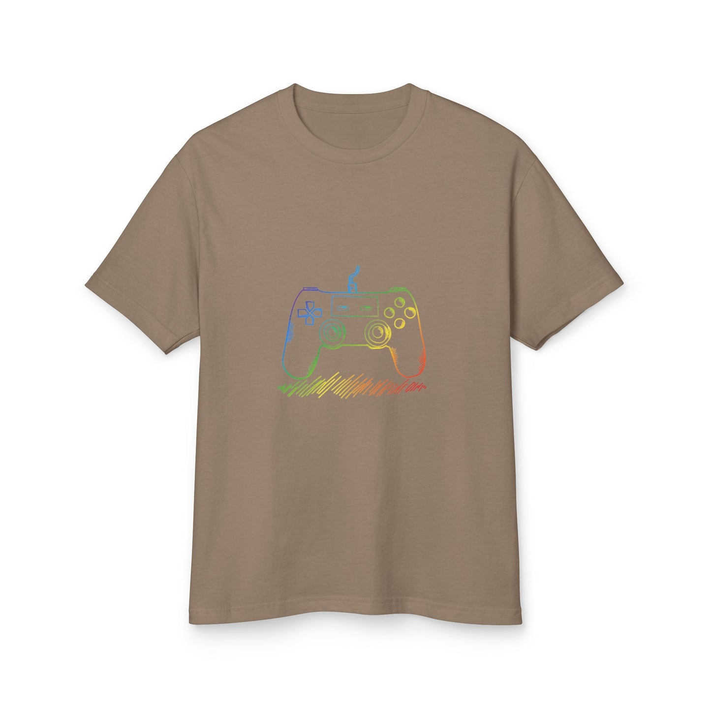 Retro Rainbow Game Controller Tee