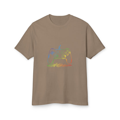 Retro Rainbow Game Controller Tee
