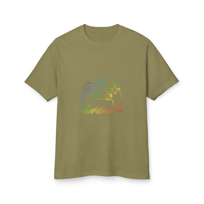 Retro Rainbow Game Controller Tee