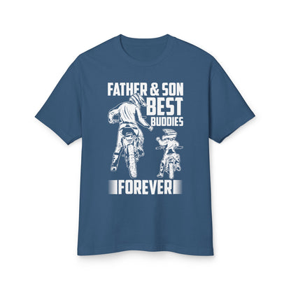 Father & Son Best Buddies Tee Forever Motorbike Shirt