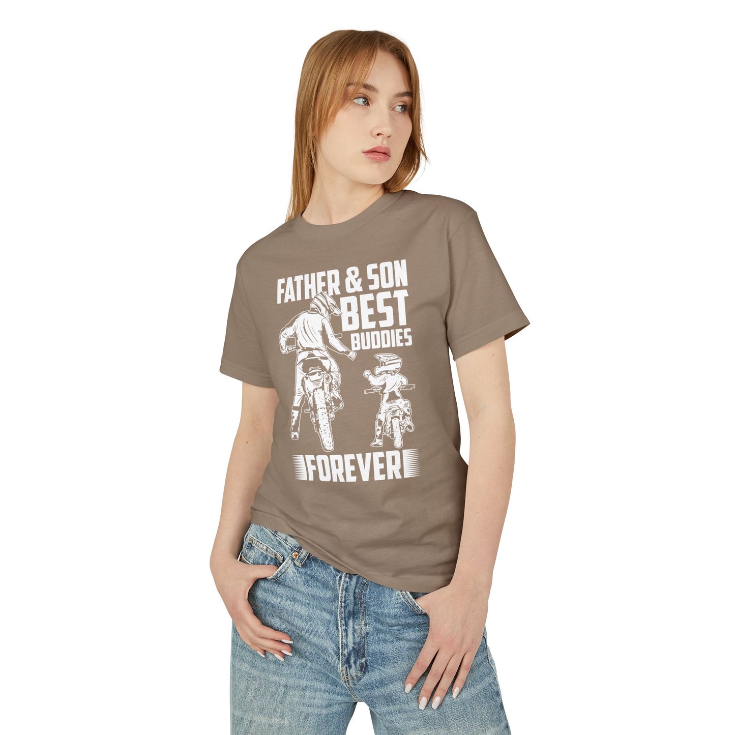 Father & Son Best Buddies Tee Forever Motorbike Shirt