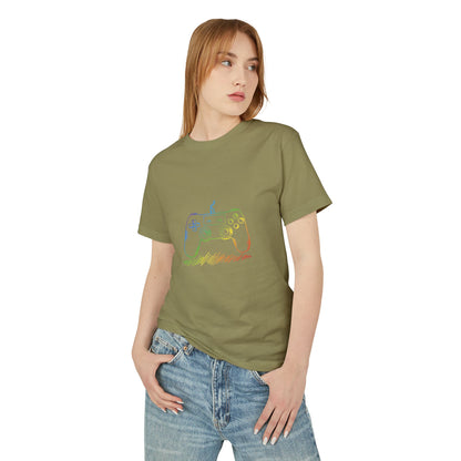 Retro Rainbow Game Controller Tee