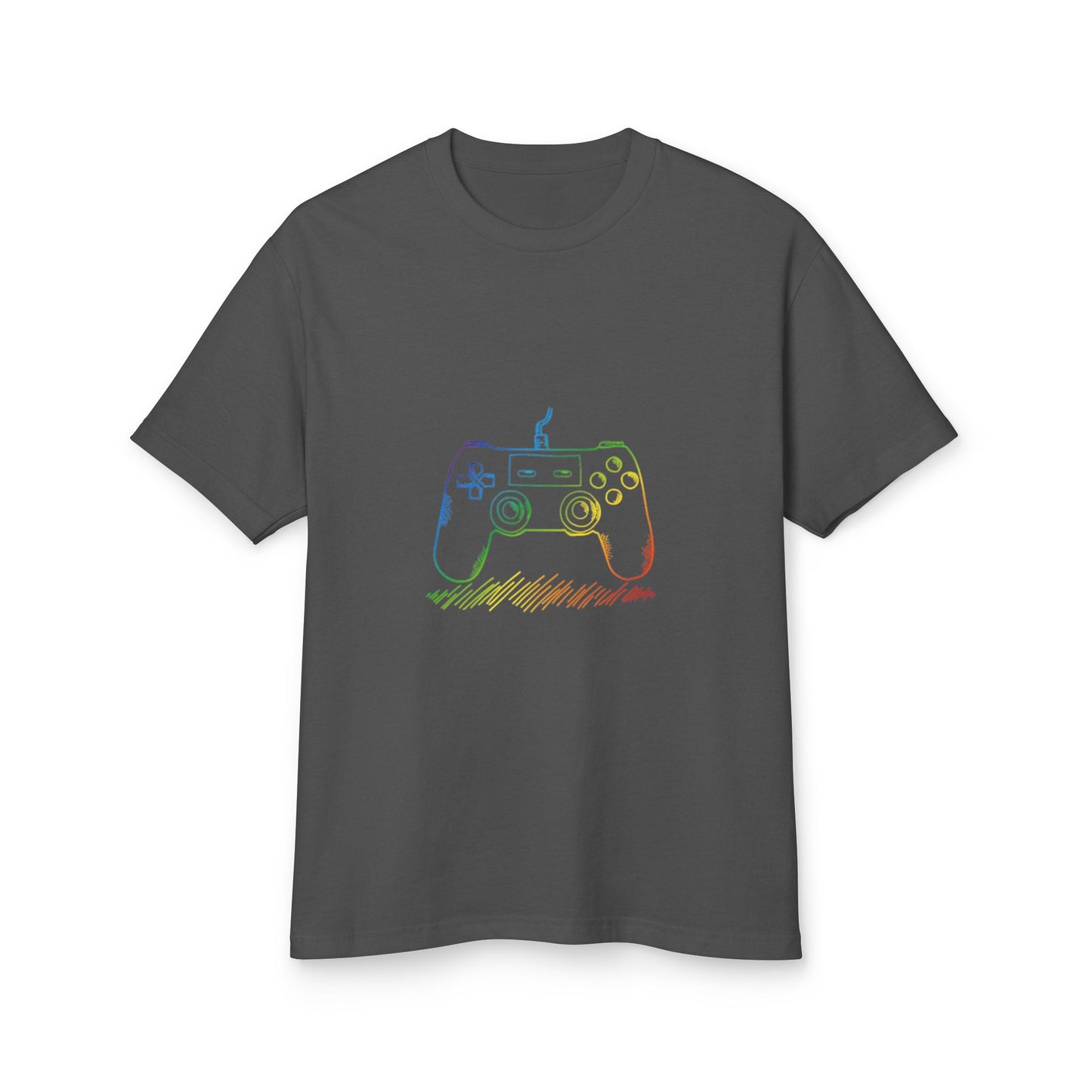 Retro Rainbow Game Controller Tee