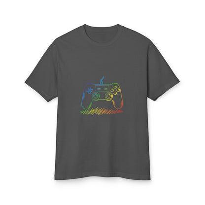 Retro Rainbow Game Controller Tee