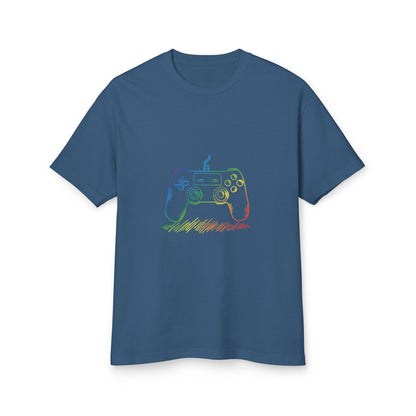 Retro Rainbow Game Controller Tee