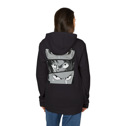 Anime Eyes Hoodie Intense Green-Eyed Manga Character Pullover