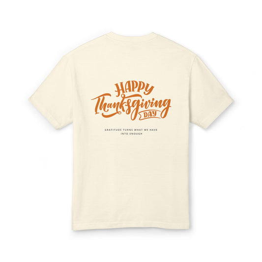 Thanksgiving Hedgehog T-Shirt Cute Autumn Turkey Tee