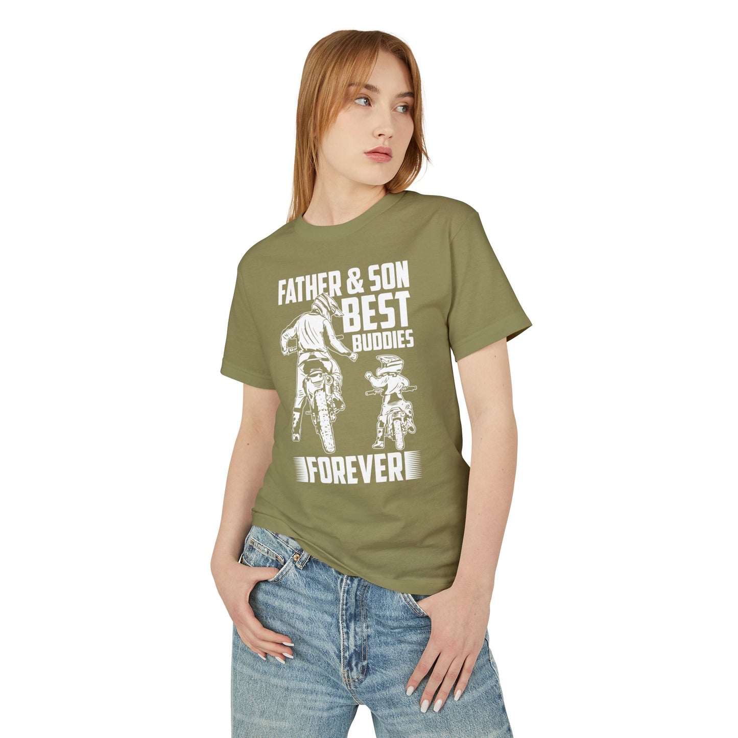 Father & Son Best Buddies Tee Forever Motorbike Shirt